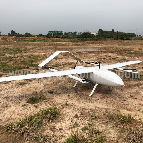 Fixed Wing VTOL drone 3kg payload 2.5hour endurance  long range UAV Drone
