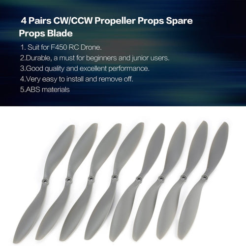 Propeller Props Spare Props Blade for F450 RC Drone